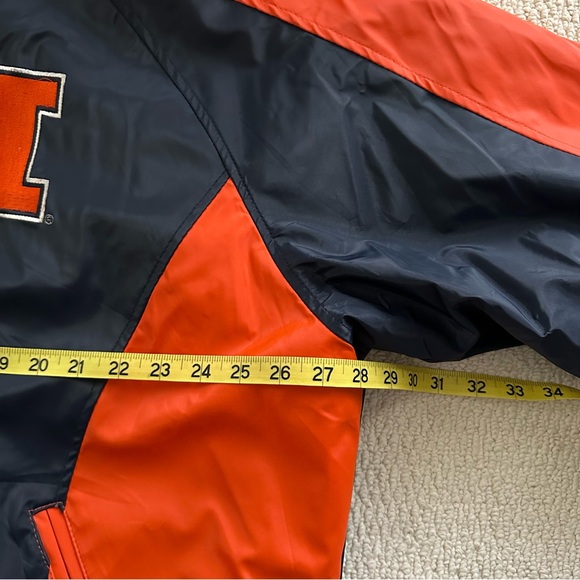 Vintage University of Illinois Leather Jacket - Picture 7 of 8